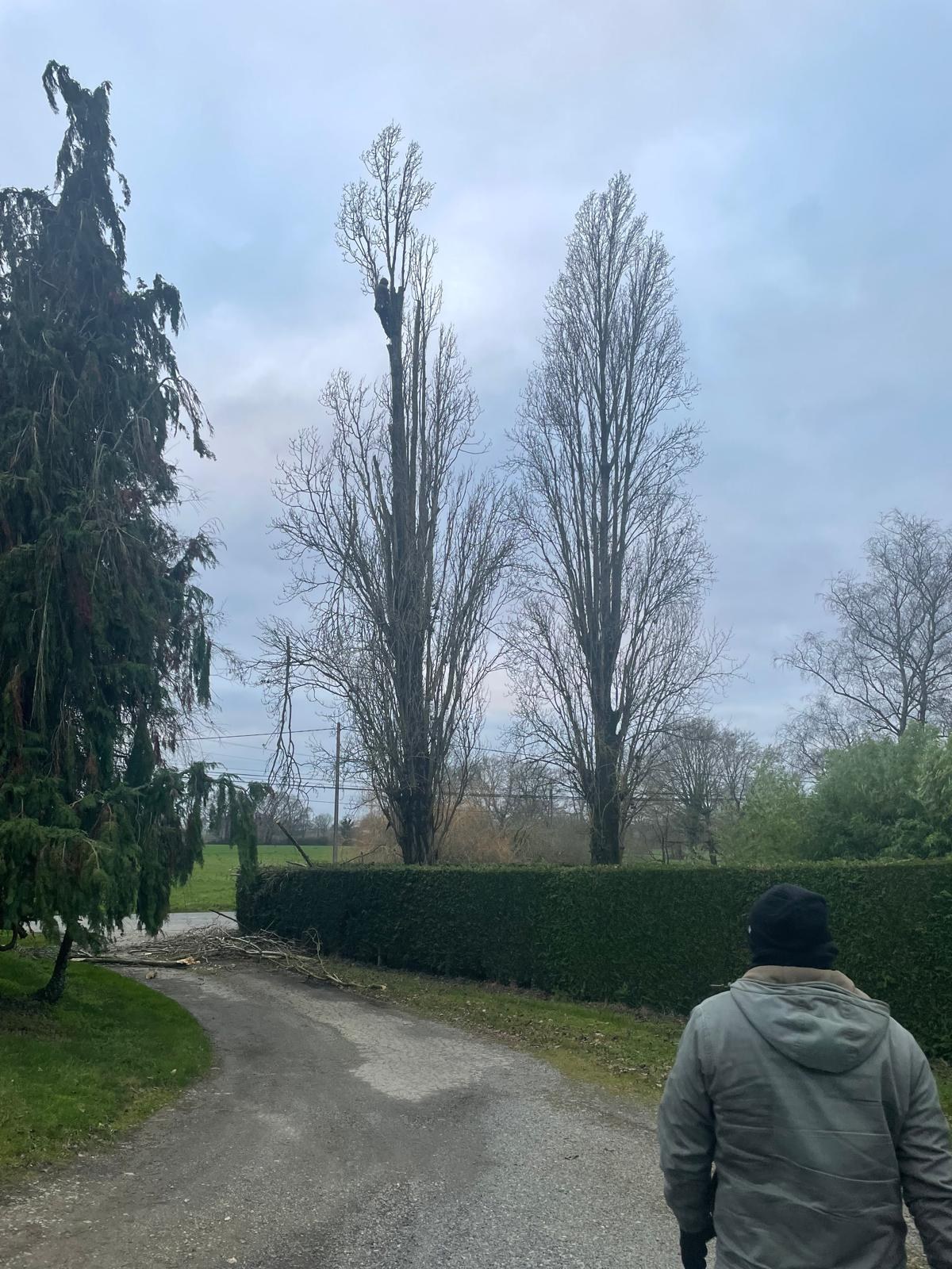 Avant intervention